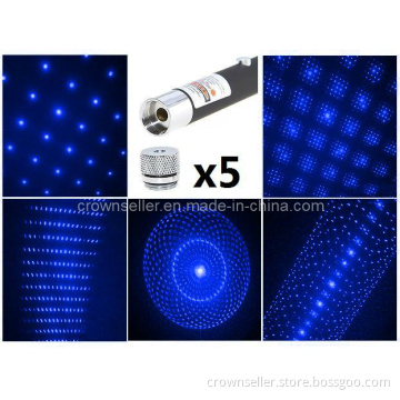 5in1 Blue Violet Laser Pointer